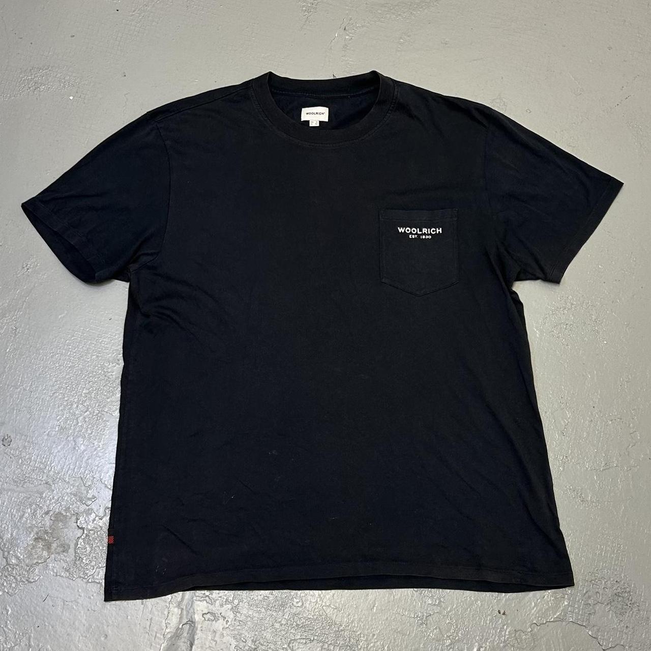 2000s Woolrich T Shirt Black XL