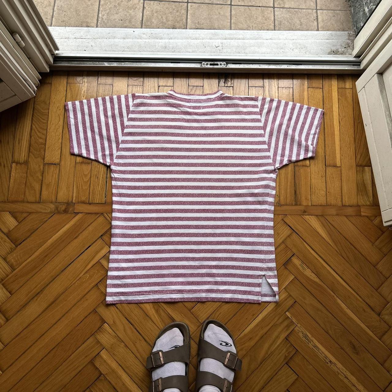 1980s CP Company Striped T Shirt S