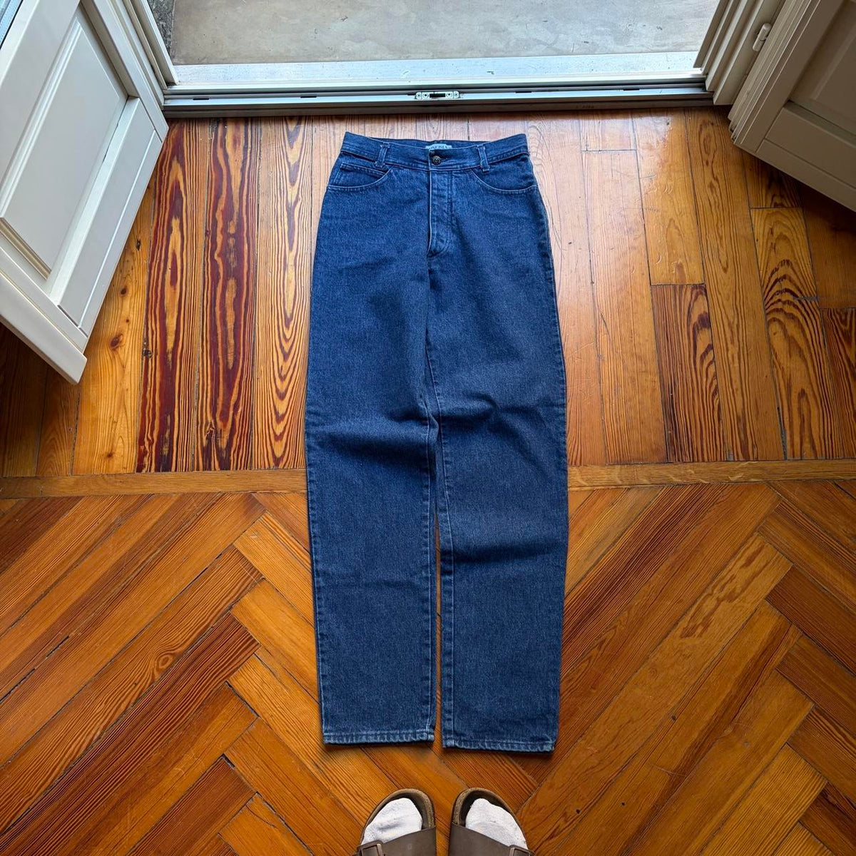 1980s Stone Island Jeans Navy 27W 32L