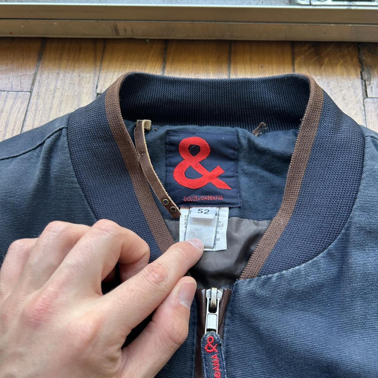 1990s Dolce & Gabbana Bomber Jacket Navy M