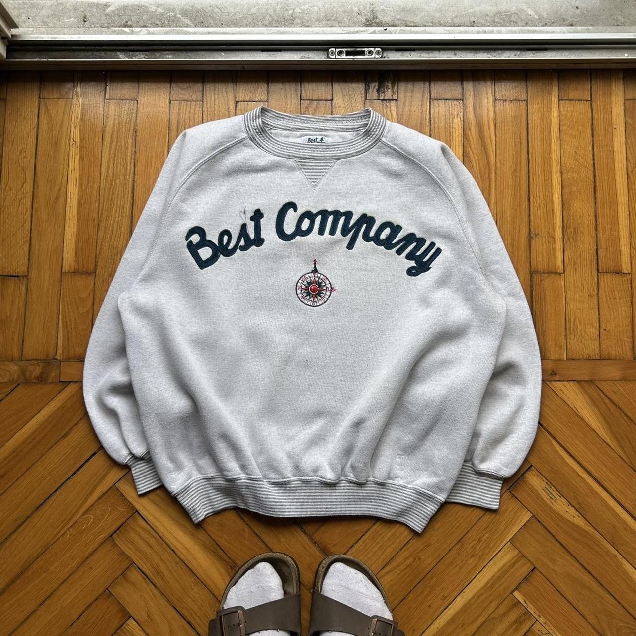 1980s Best Company Sweatshirt Grey S