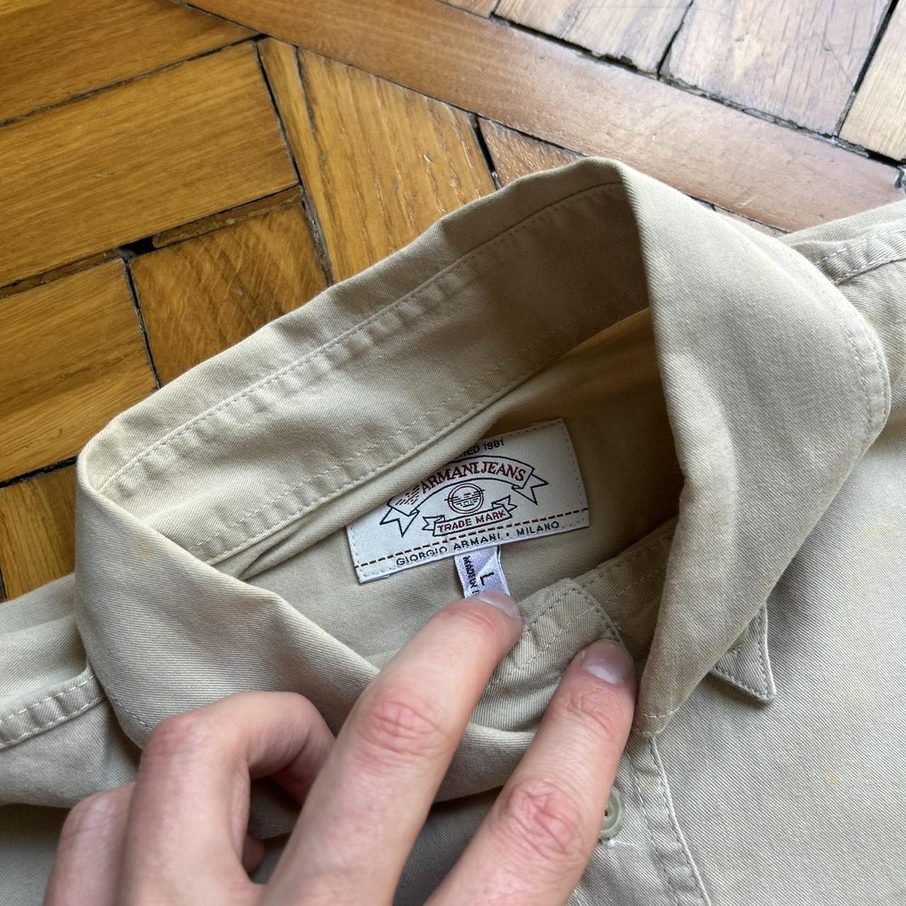 1990s Armani Jeans Shirt L