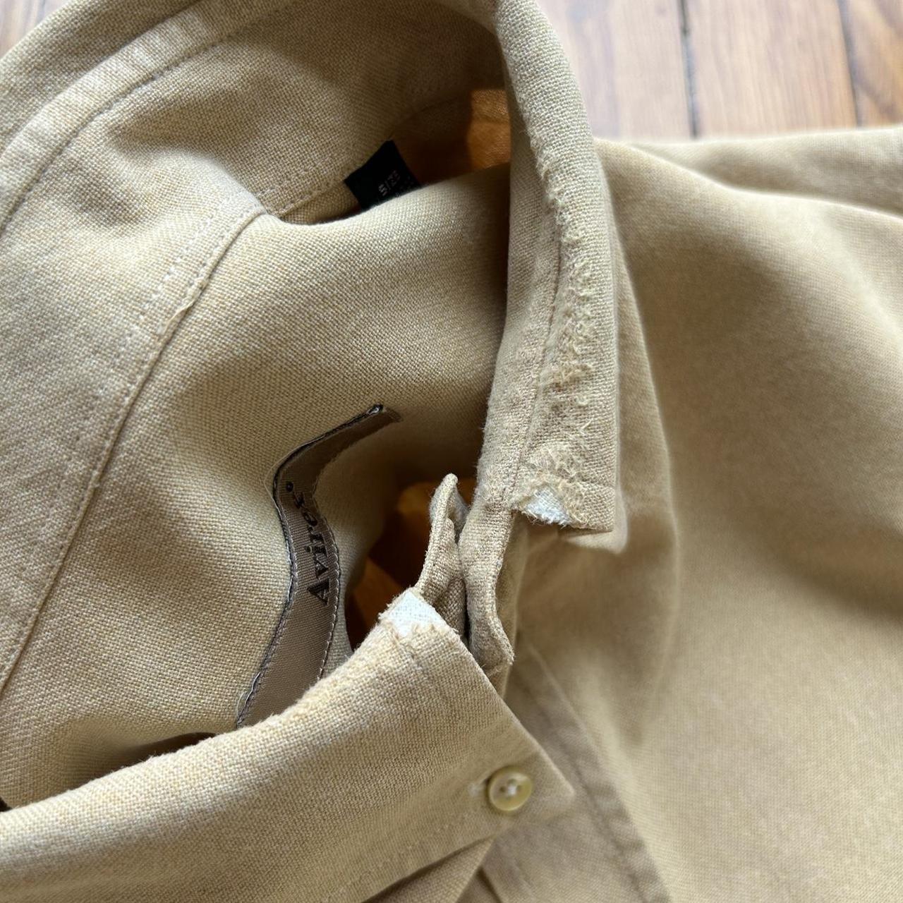 1990s Avirex Shirt Beige XXL