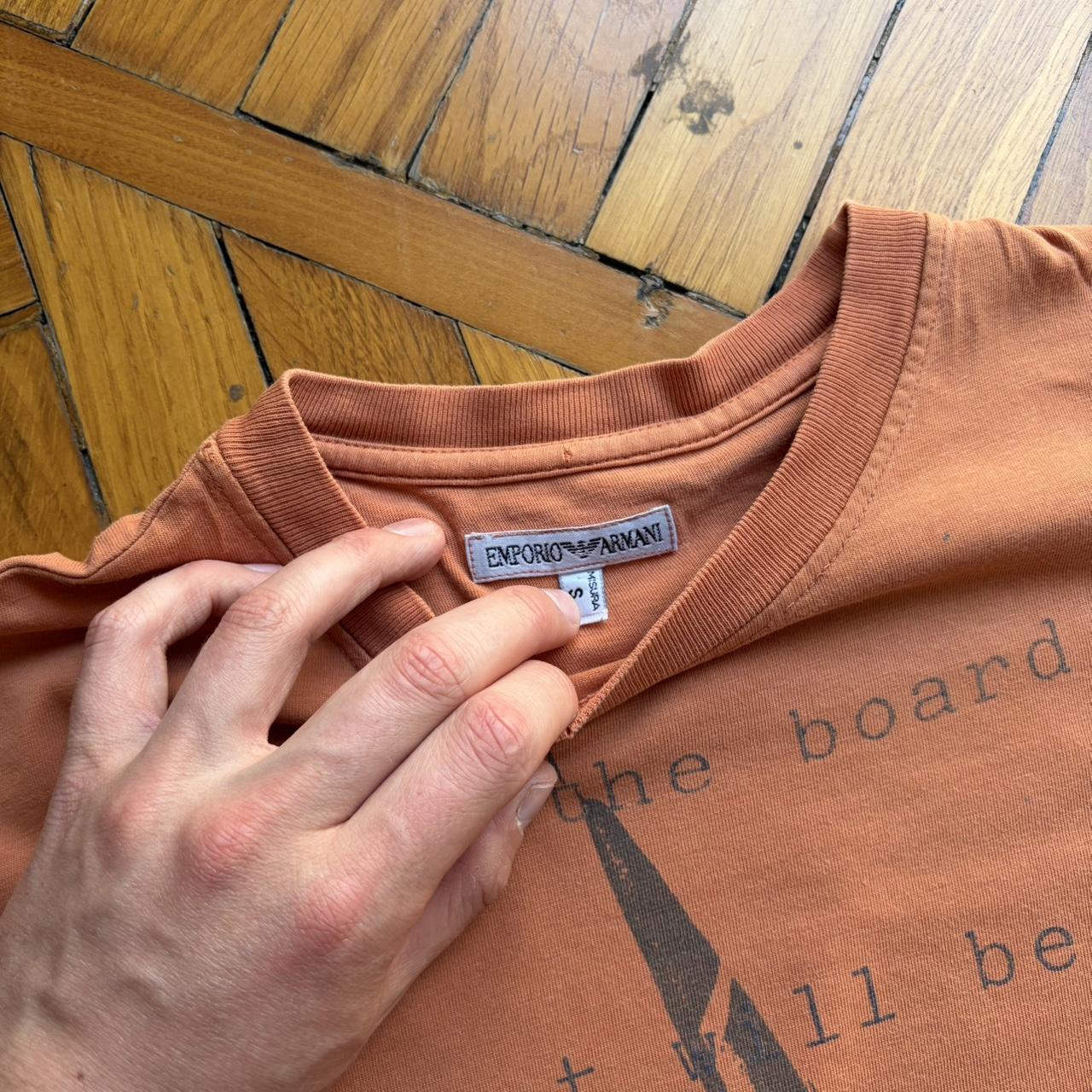 1990s Emporio Armani Sailing T Shirt S