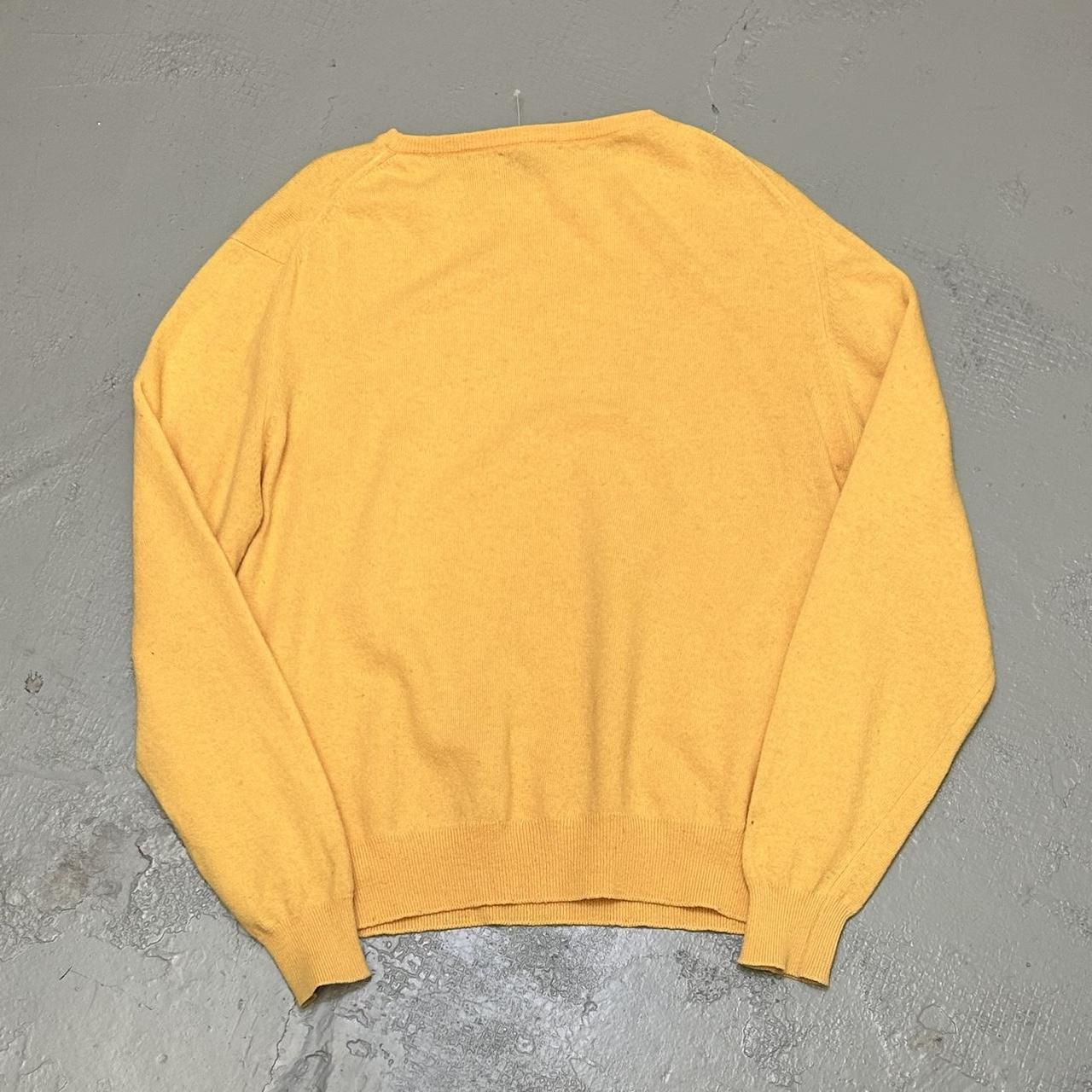 1990s Pringle Knitted Jumper Yellow M