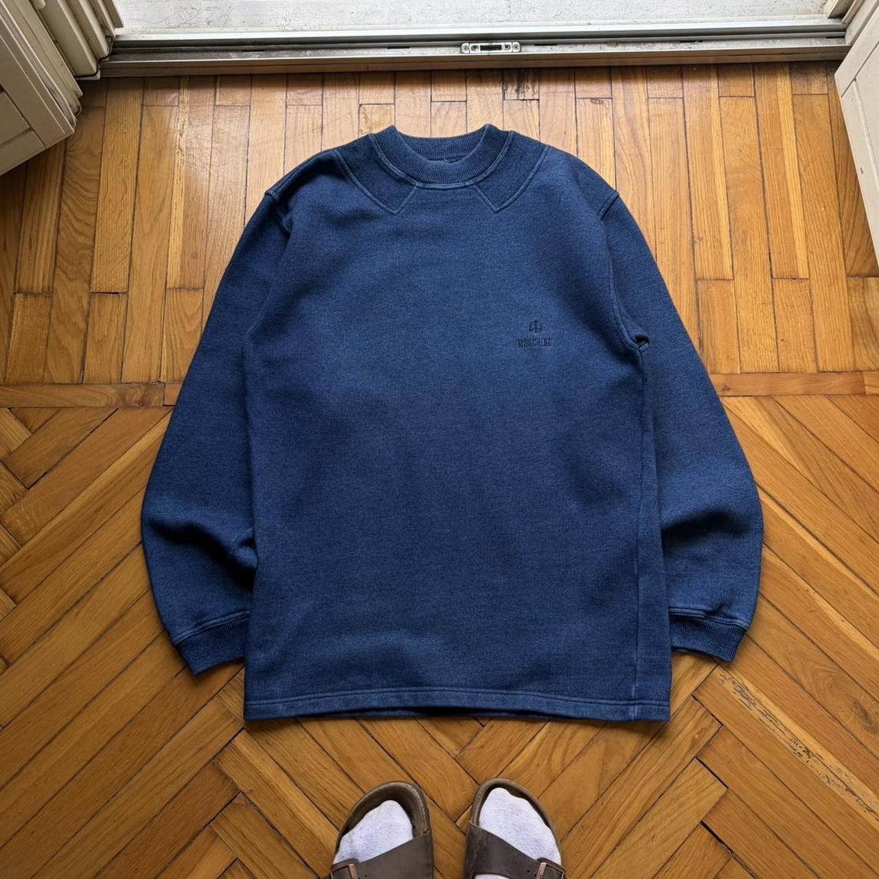 1990s Moschino Sweatshirt Navy M