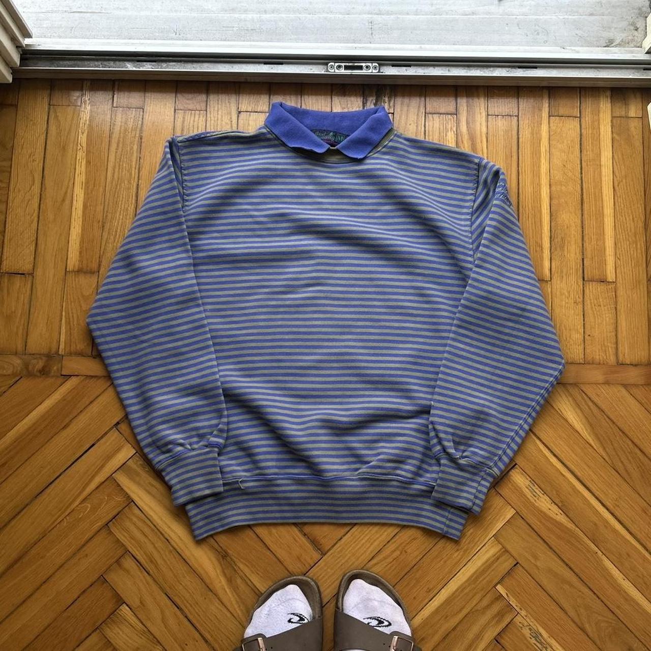 1990s Best Company Striped Sweatshirt M