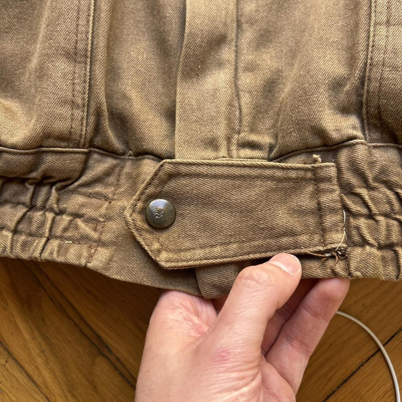 1980s Giorgio Armani Bomber Jacket Brown L