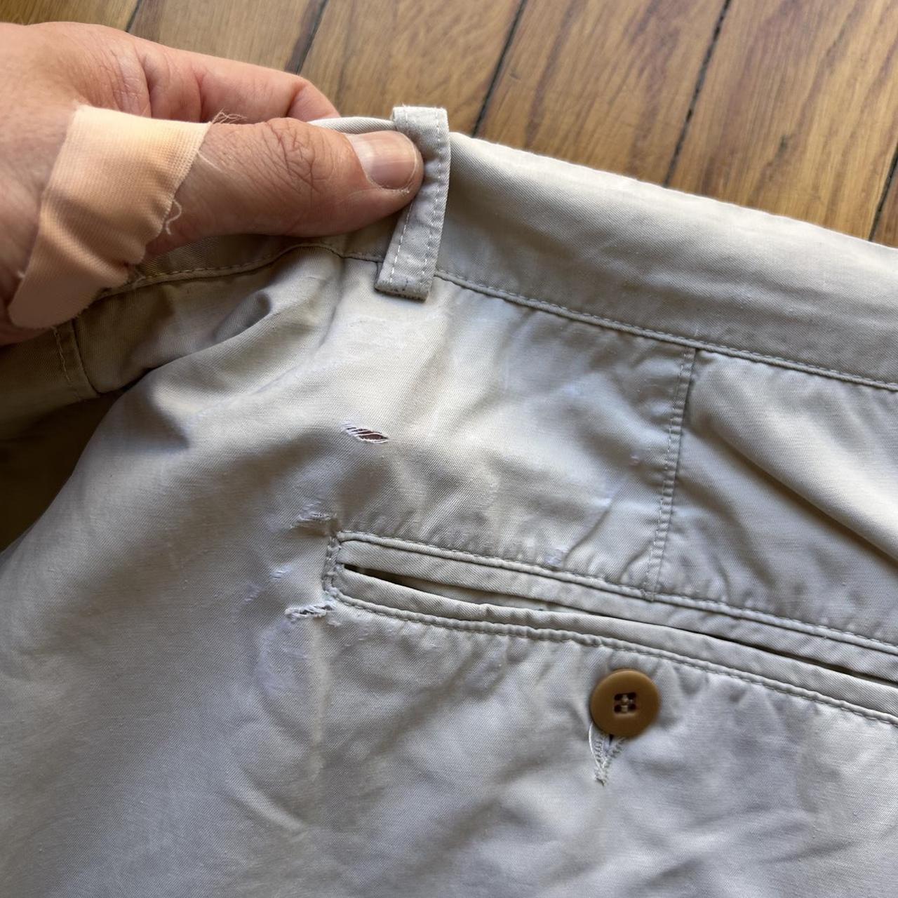 1990s Massimo Osti Production Trousers Cream 34W 32L