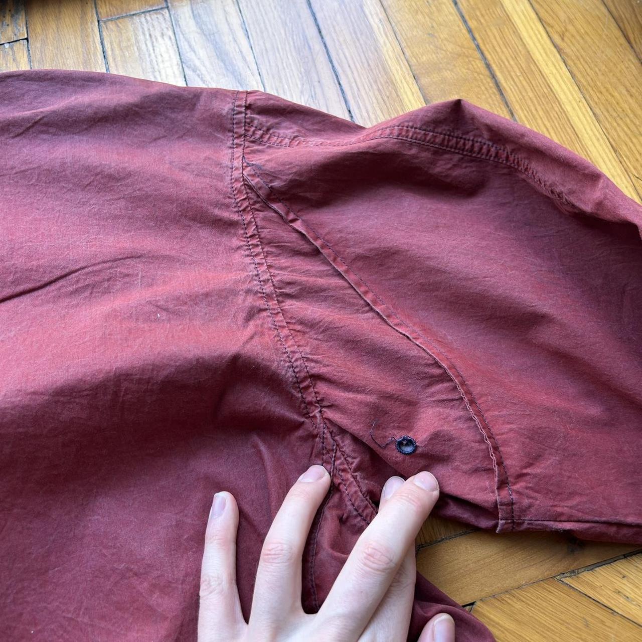 1987 CP Company Chore Jacket Burgundy XL