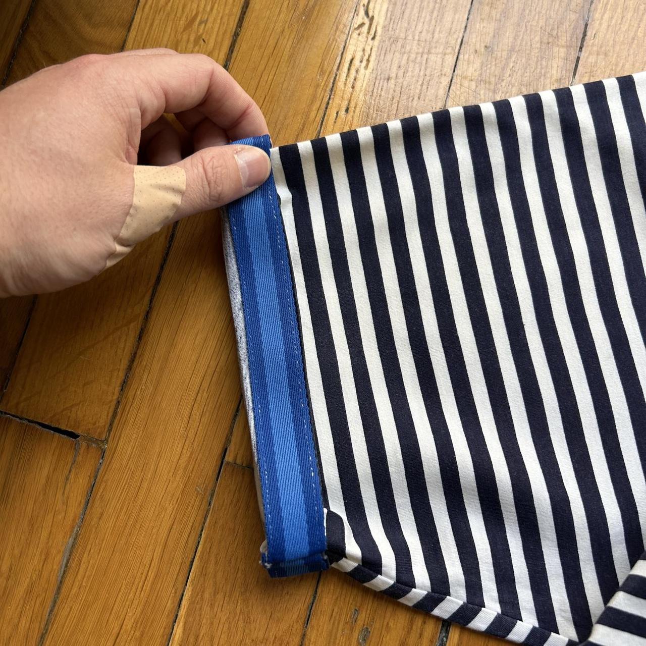 1980s Stone Island Striped T Shirt L