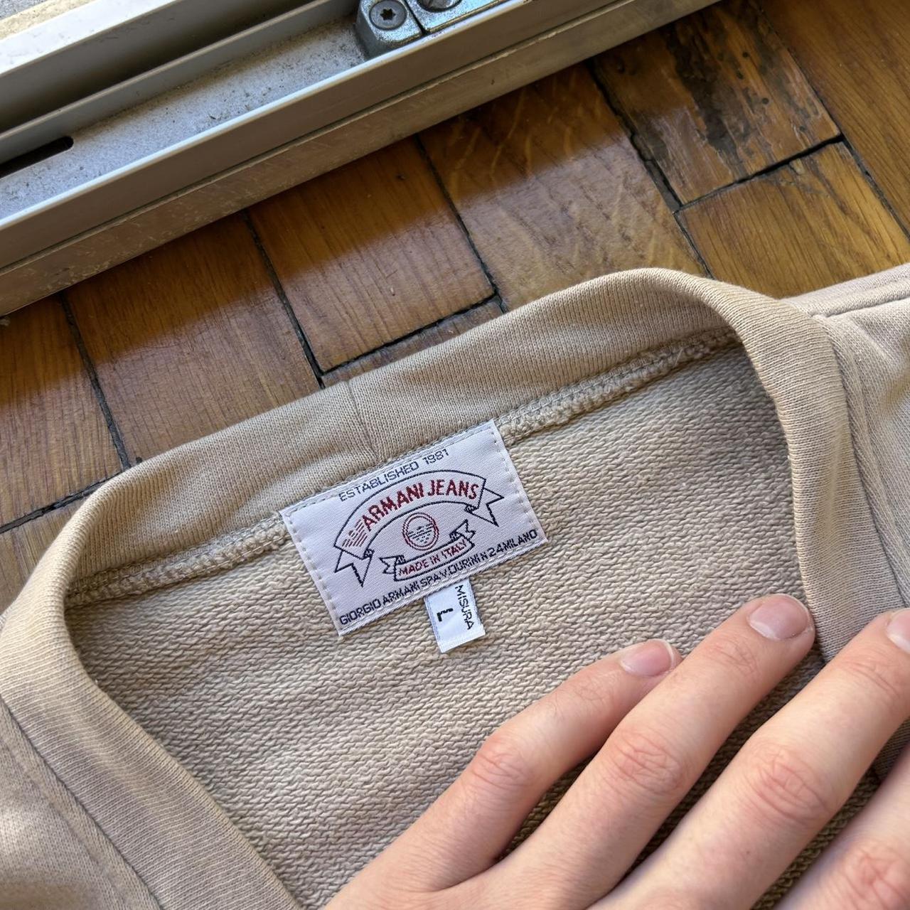 1990s Armani Jeans Sweater Vest L