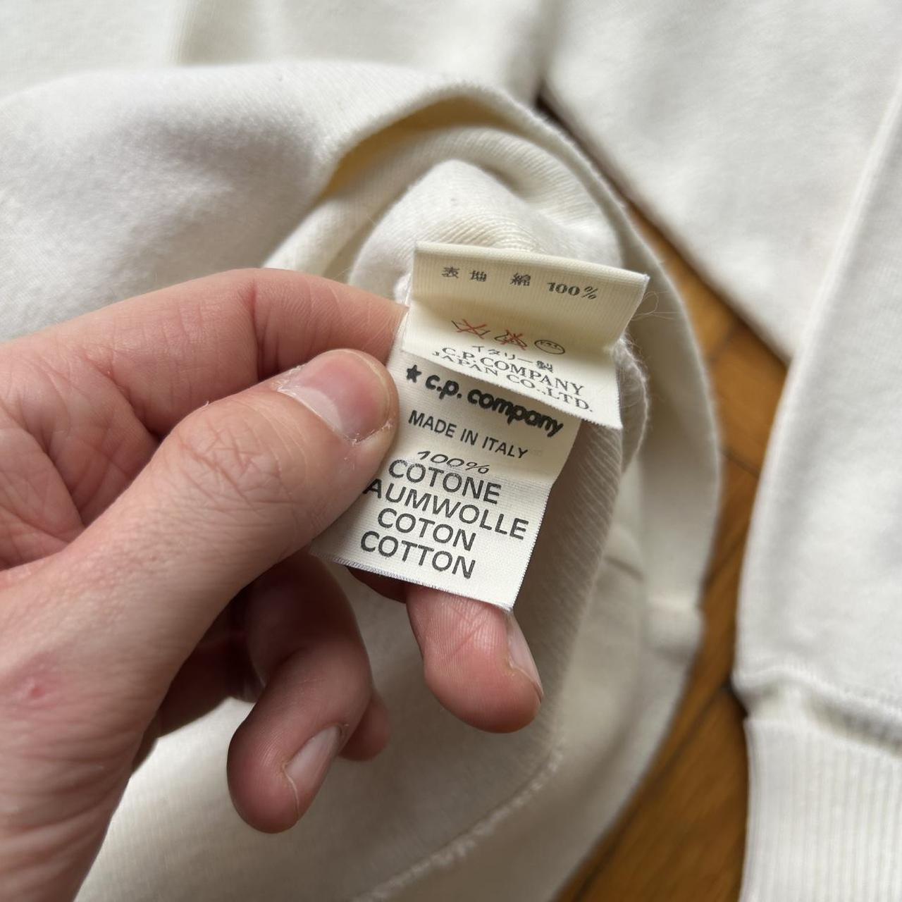 1980s Stone Island Sweatshirt Cream L