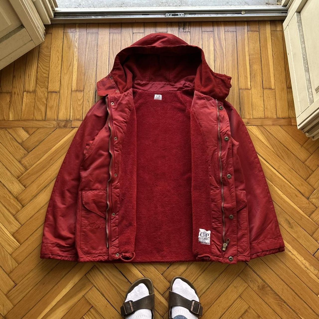 1980s CP Company Jacket Red XL