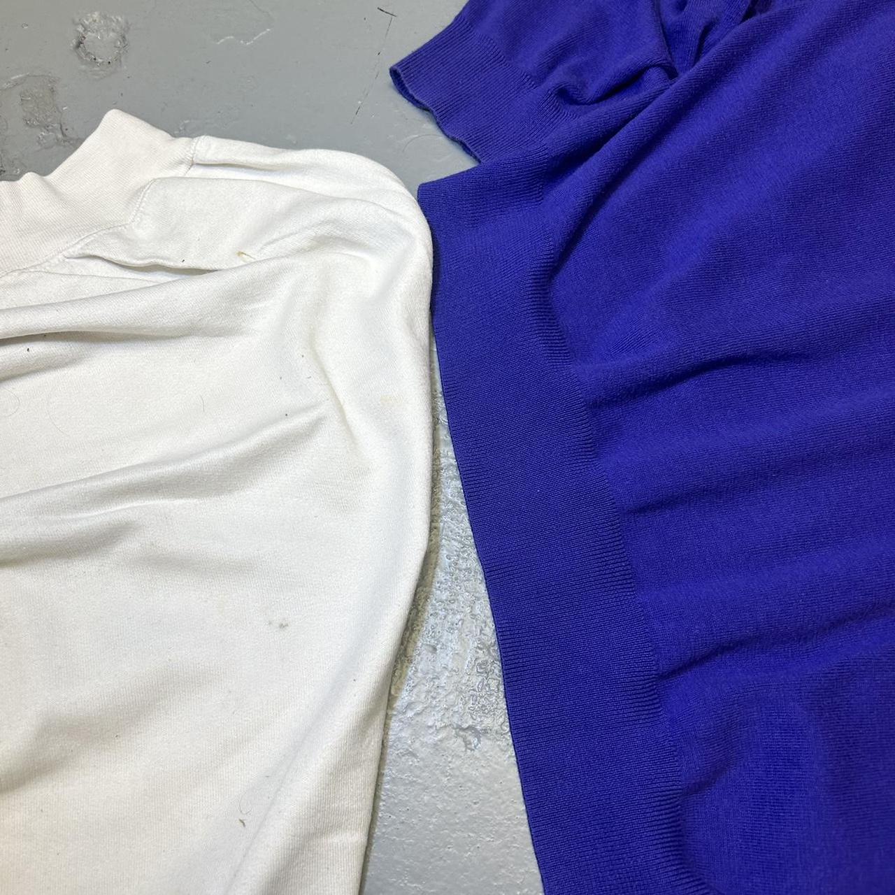 2000s Ralph Lauren Knitted Jumper Purple XXL