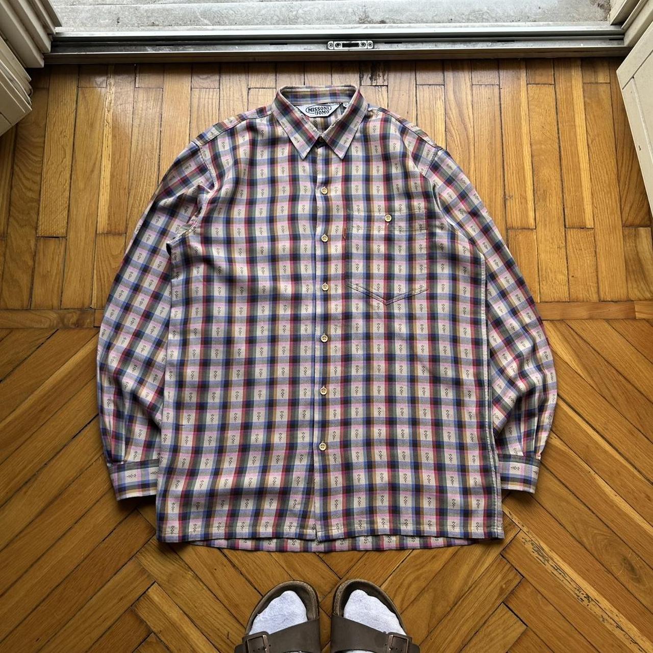 1990s Missoni Shirt Checked S