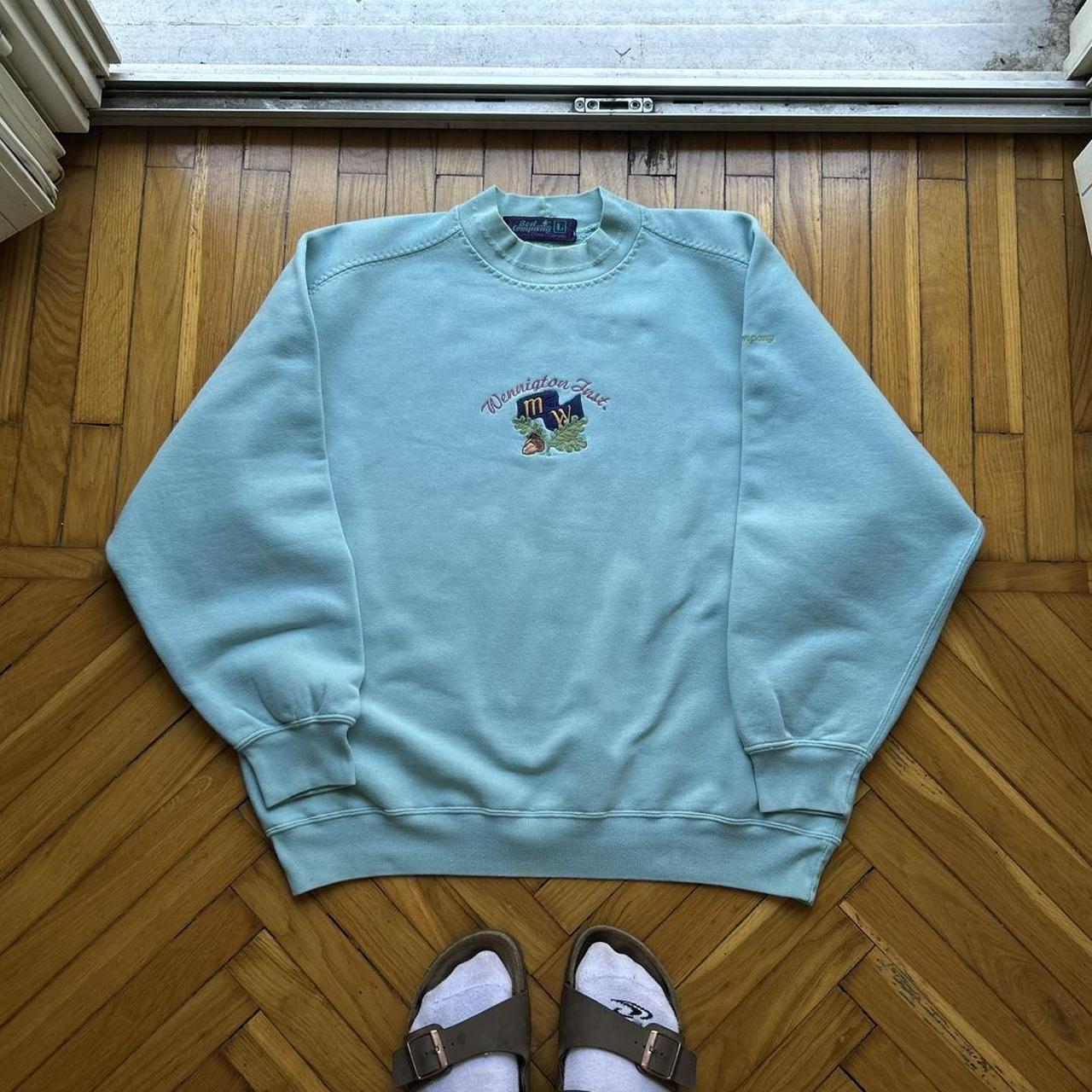1990s Best Company Sweatshirt Blue L