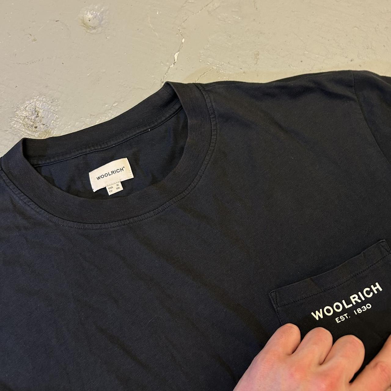 2000s Woolrich T Shirt Black XL