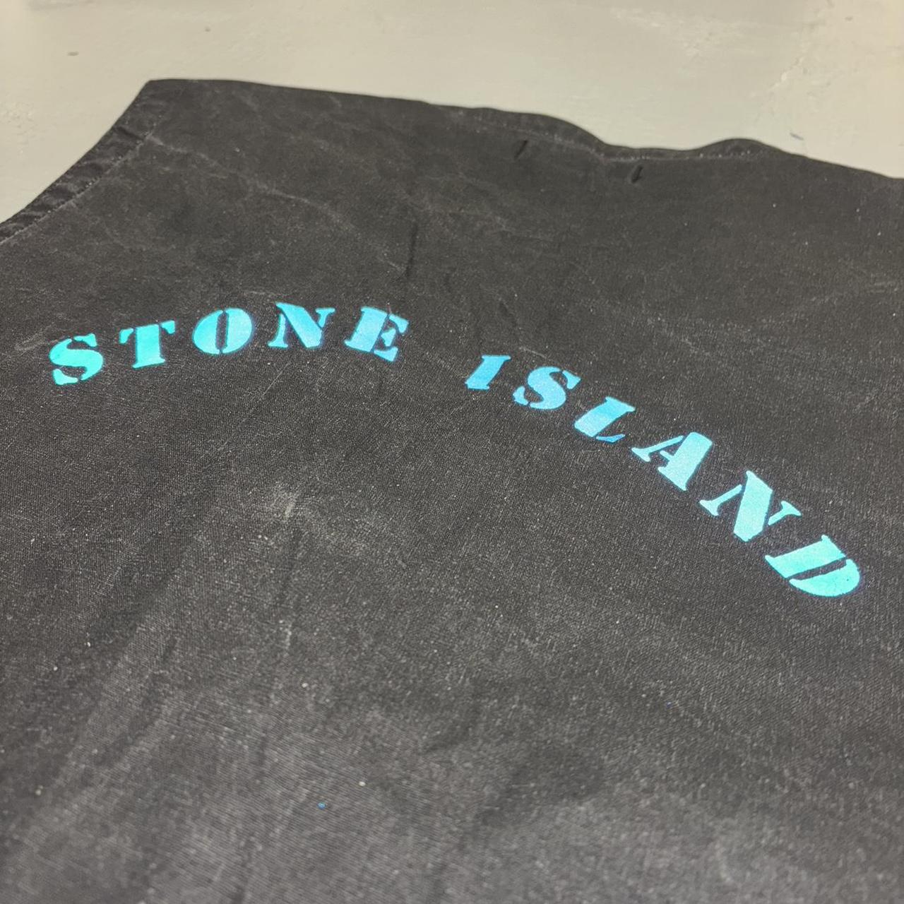 1990s Stone Island Reflective Vest XXL