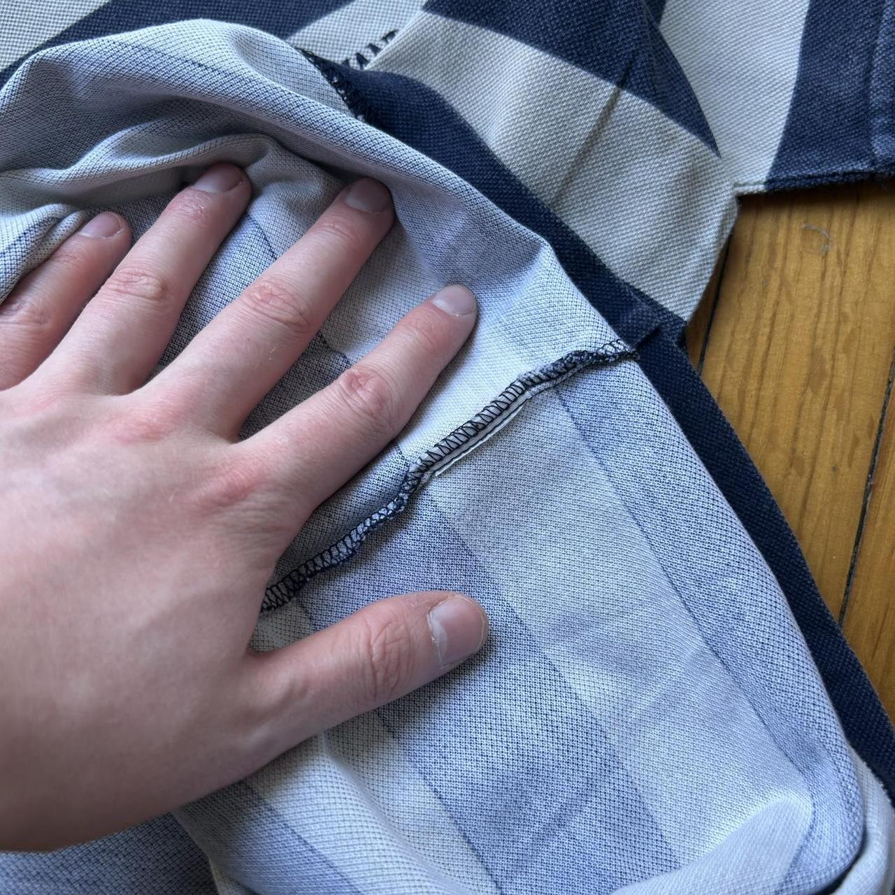 1980s Armani Jeans Striped T Shirt M