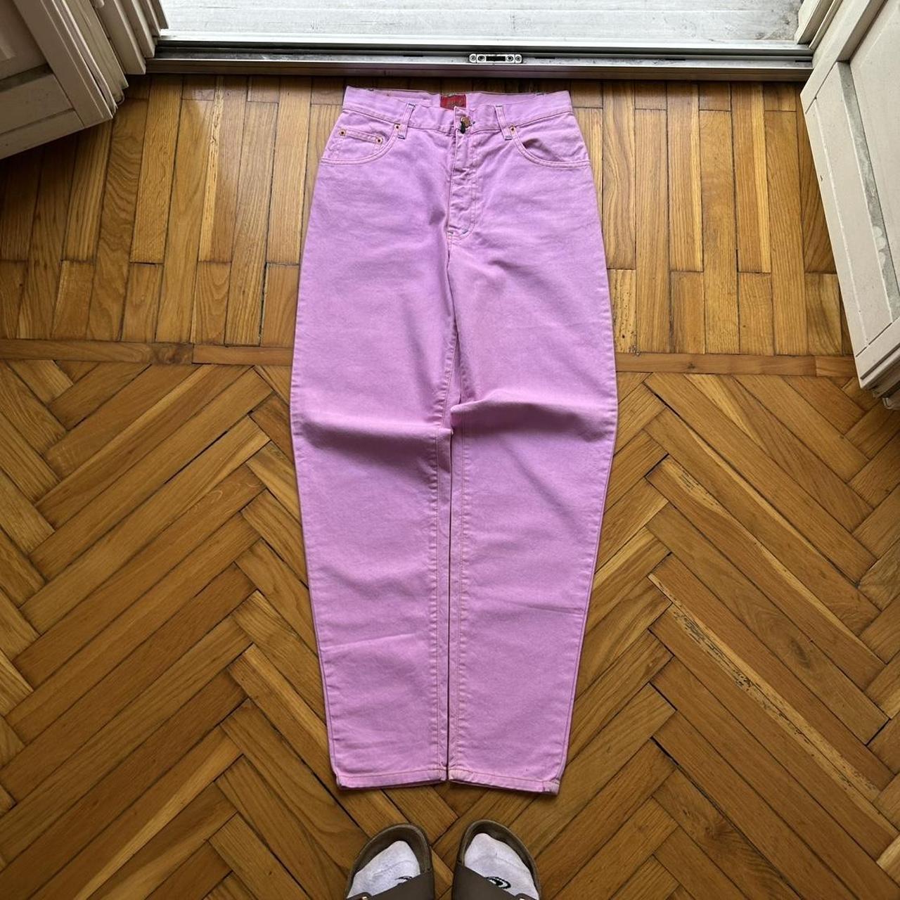1980s Best Company Jeans Pink Women's 28W 30L