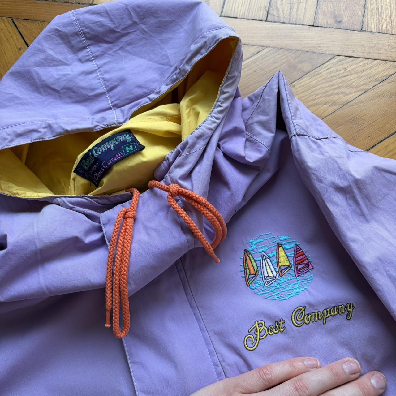 1980s Best Company Jacket Purple L