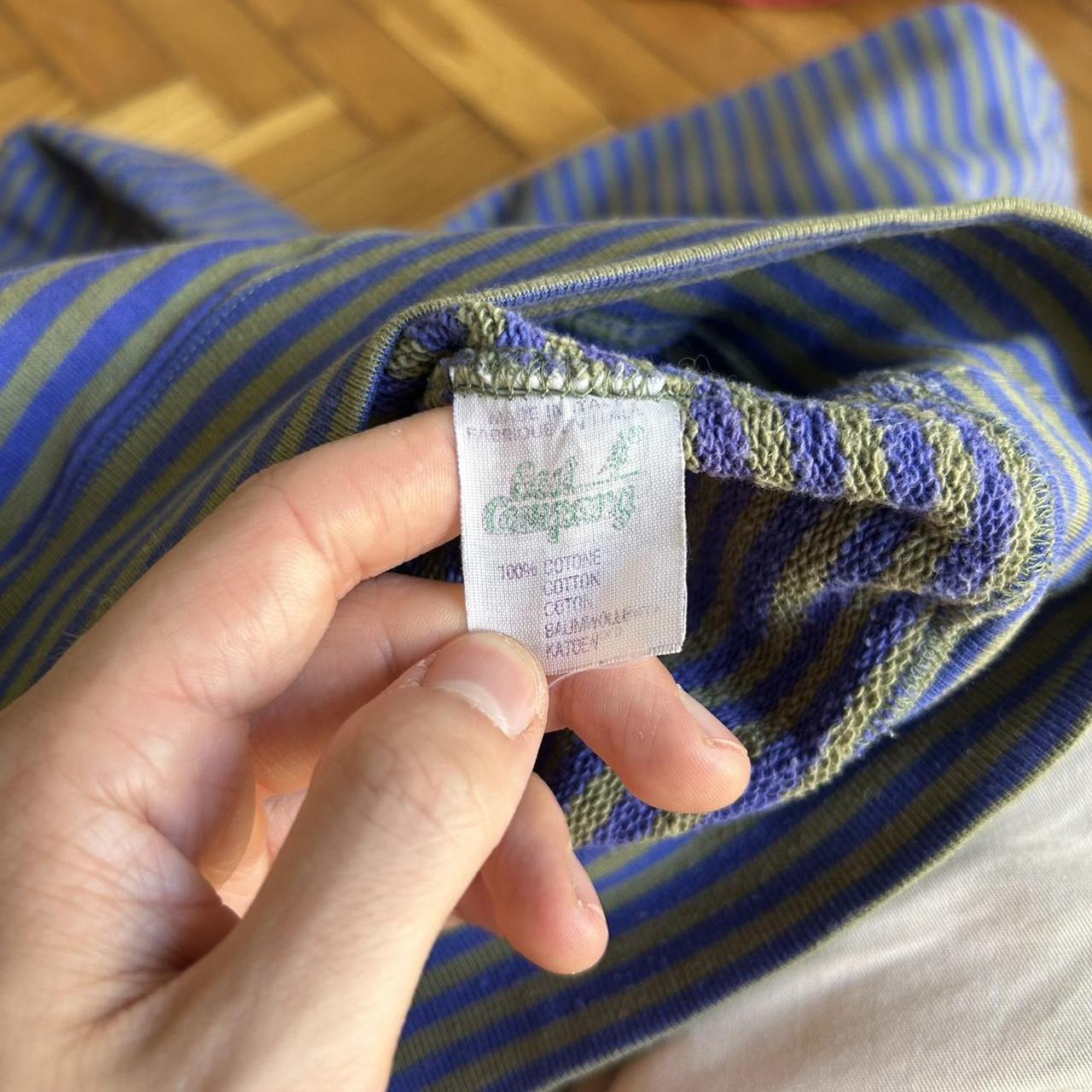 1990s Best Company Striped Sweatshirt M