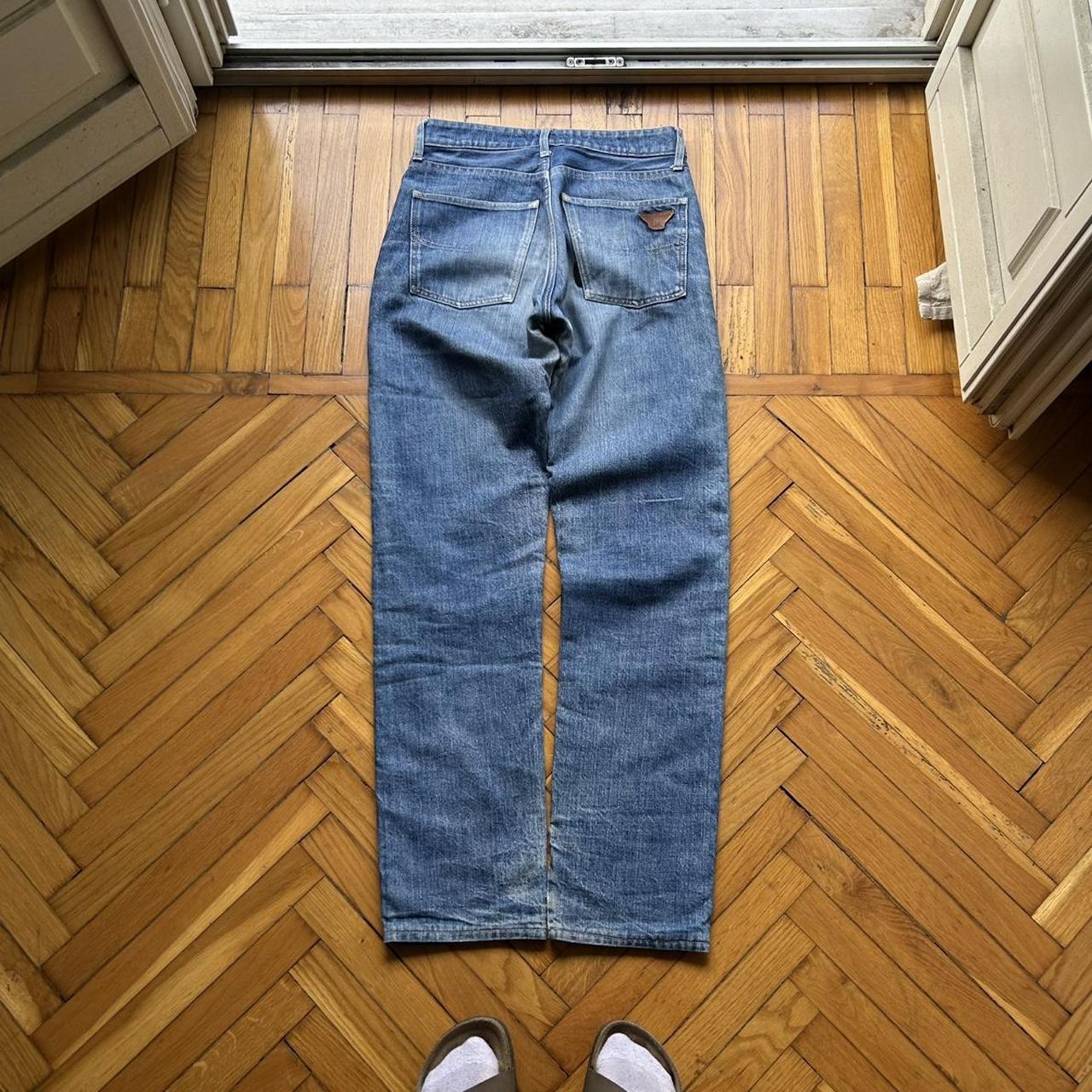 1980s Giorgio Armani Jeans Blue 30W 32L