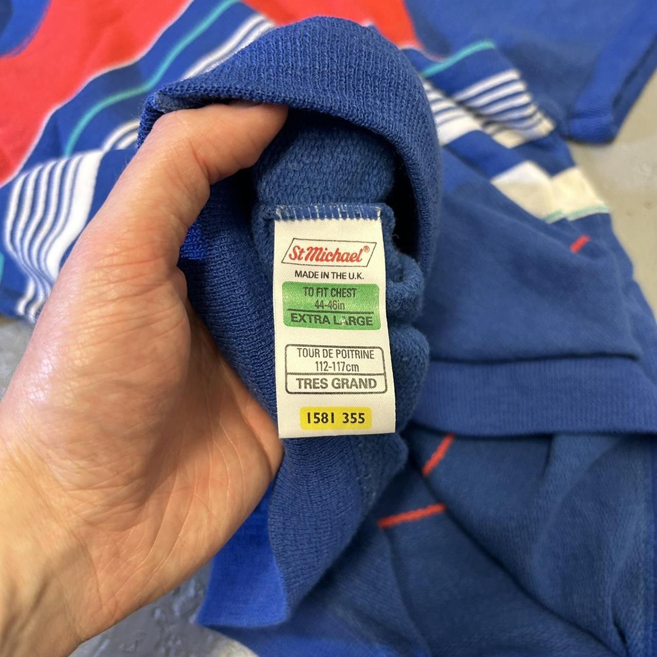 1980s St Michael Sweatshirt Blue M