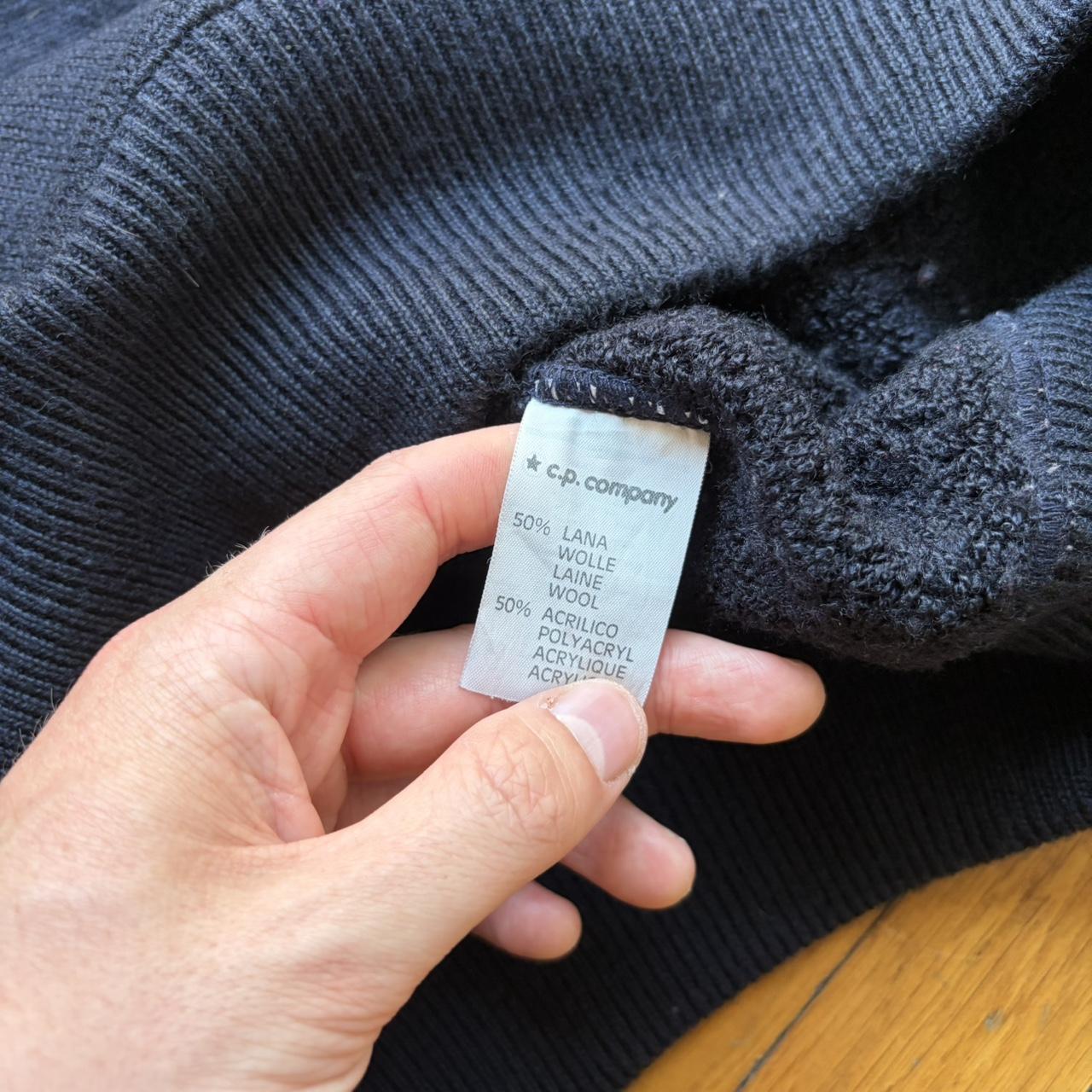 1980s Stone Island Knitted Jumper Navy XL