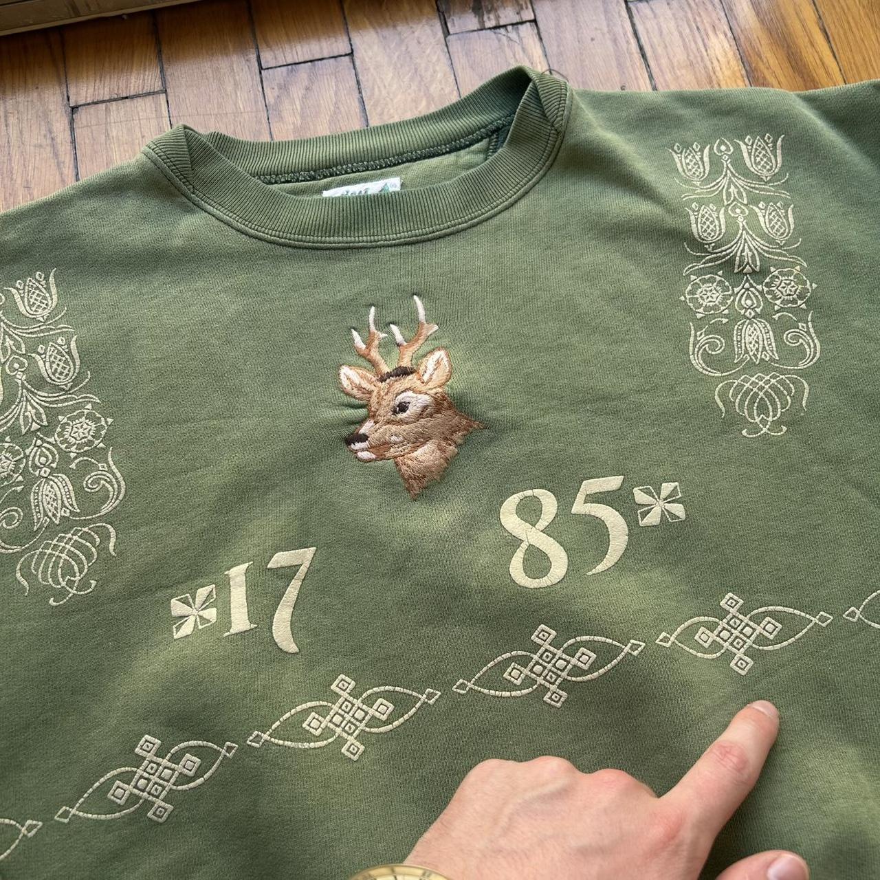 1980s Best Company Sweatshirt Green M