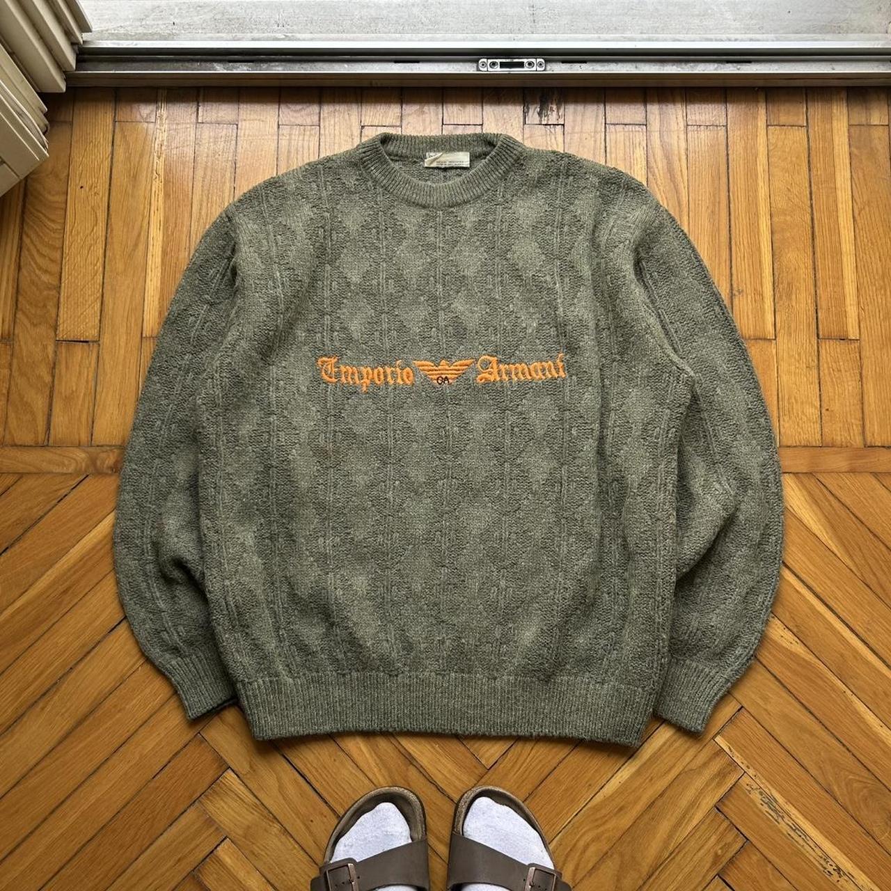 1990s Emporio Armani Knitted Jumper L