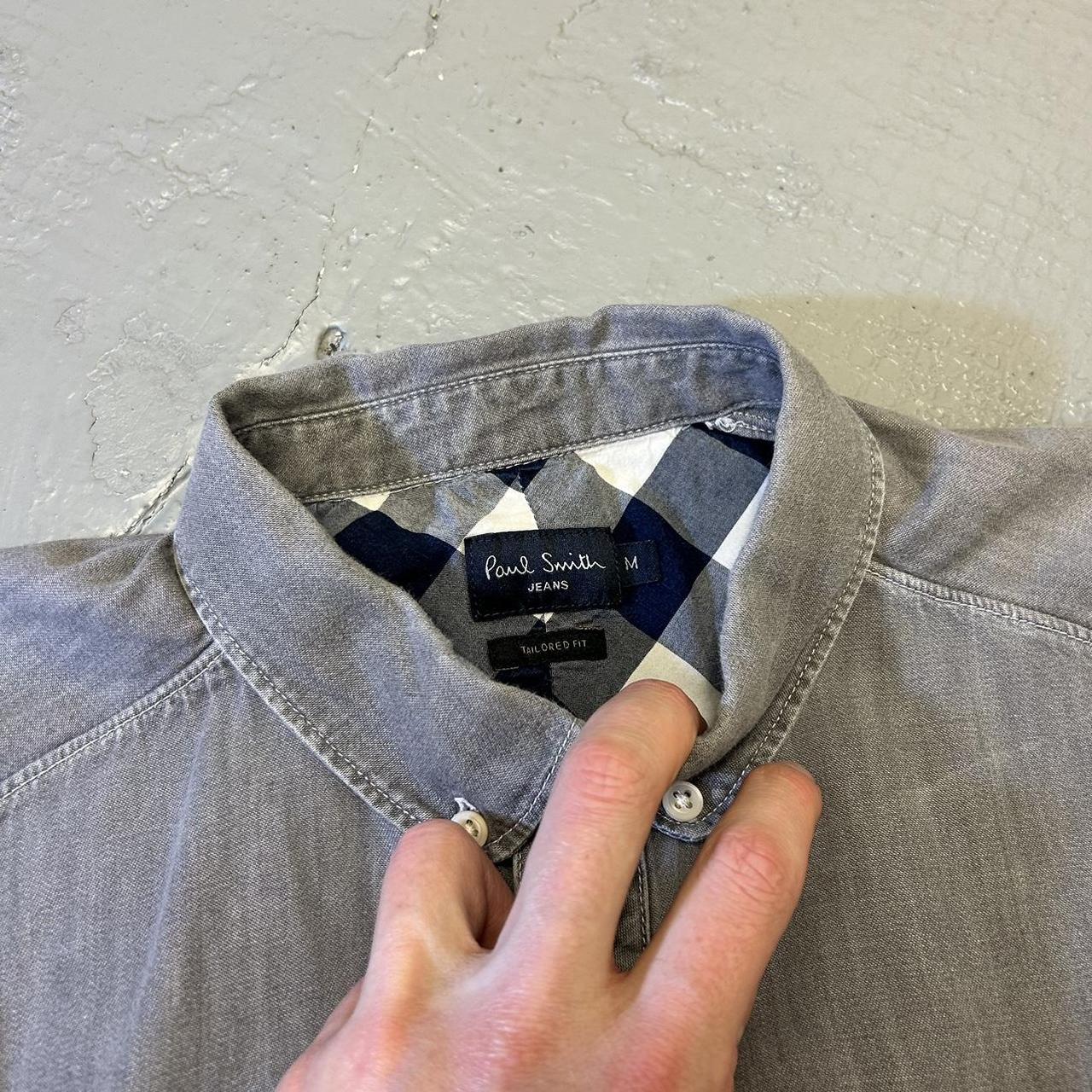2000s Paul Smith Shirt Grey M