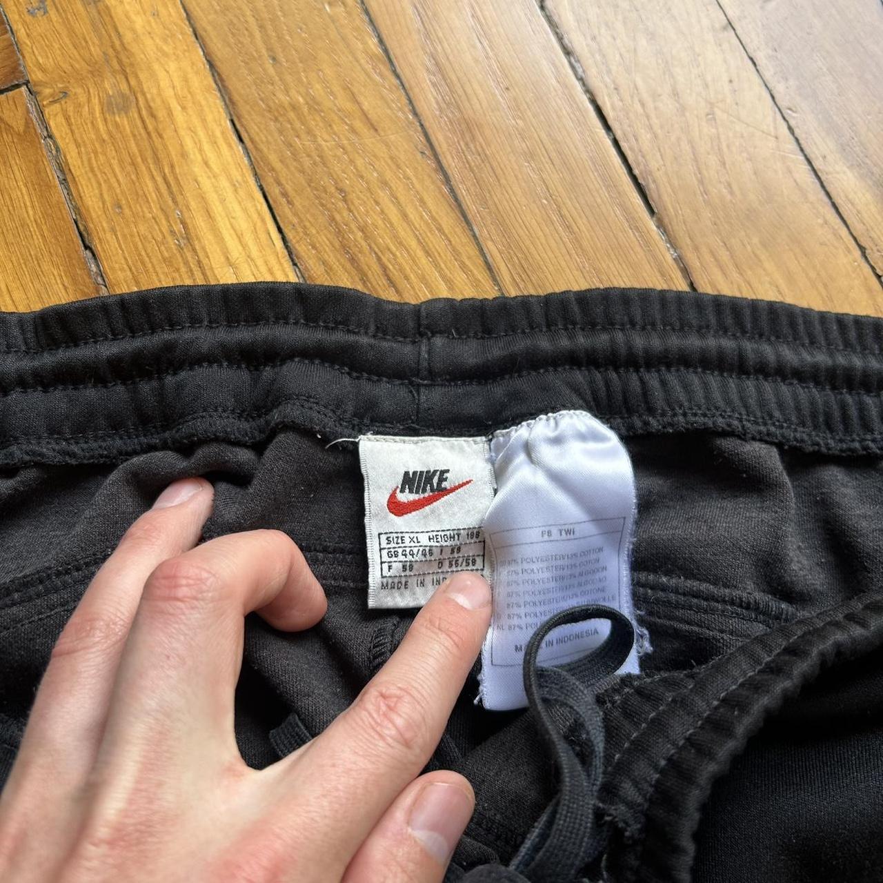 1990s Nike Joggers Black XXL