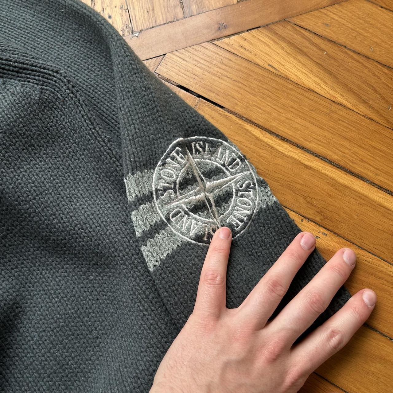 A/W 1996 Stone Island Knitted Jumper Green L