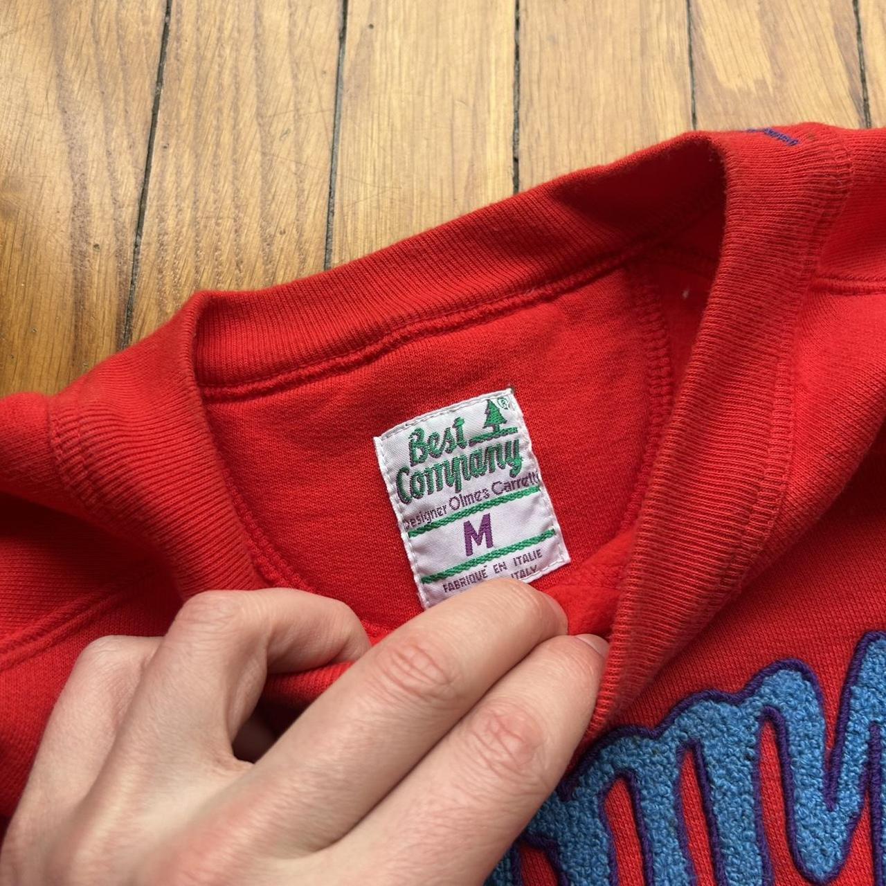 1980s Best Company Sweatshirt Red M