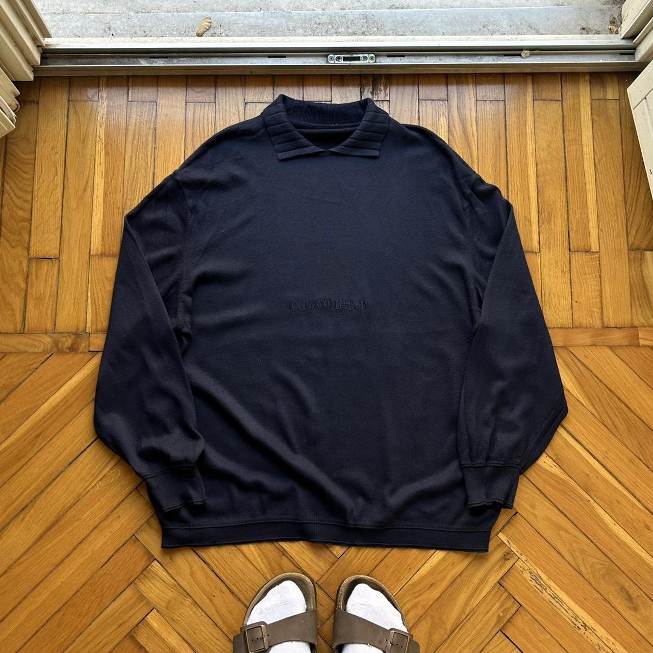 1980s CP Company Knitted Jumper Navy L