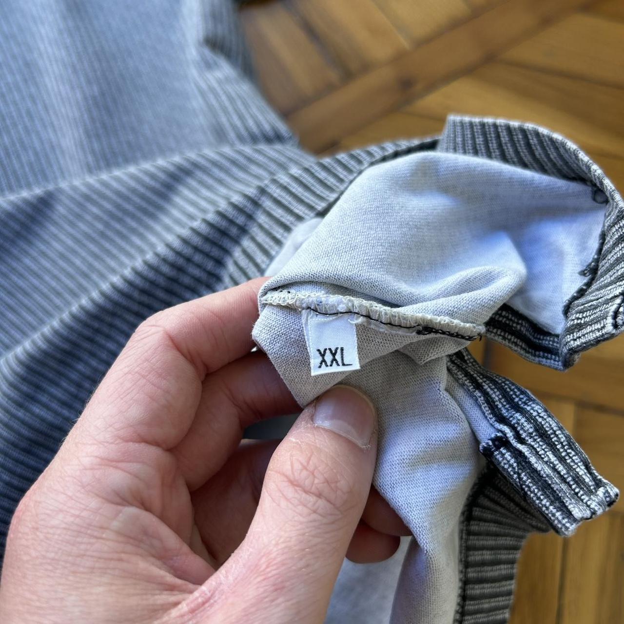 1990s Stone Island Marina Striped T Shirt XXL
