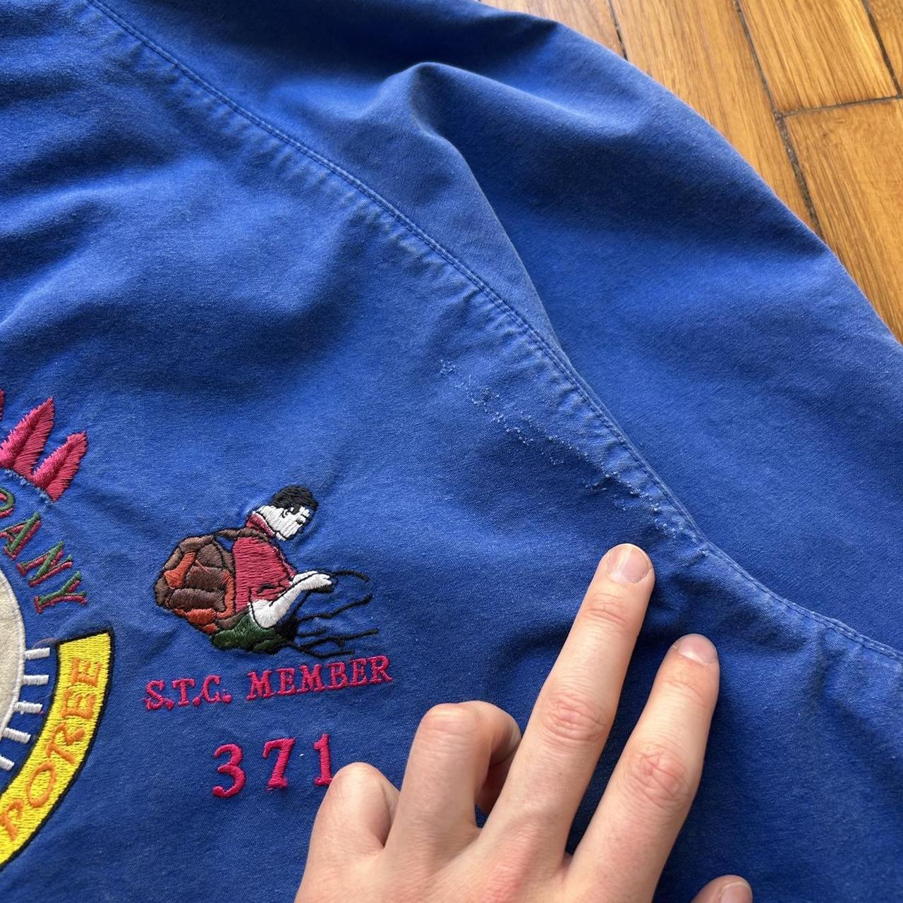 1980s Best Company Jacket Blue XL