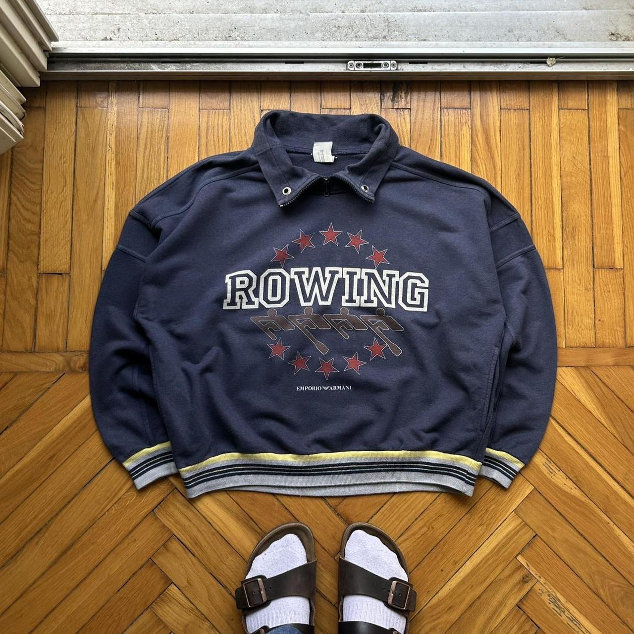 1980s Emporio Armani Graphic Sweatshirt S