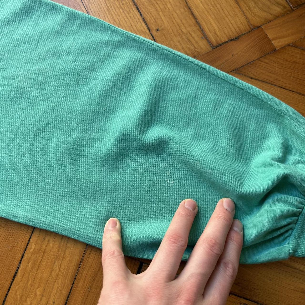 1980s Armani LS T Shirt Green M