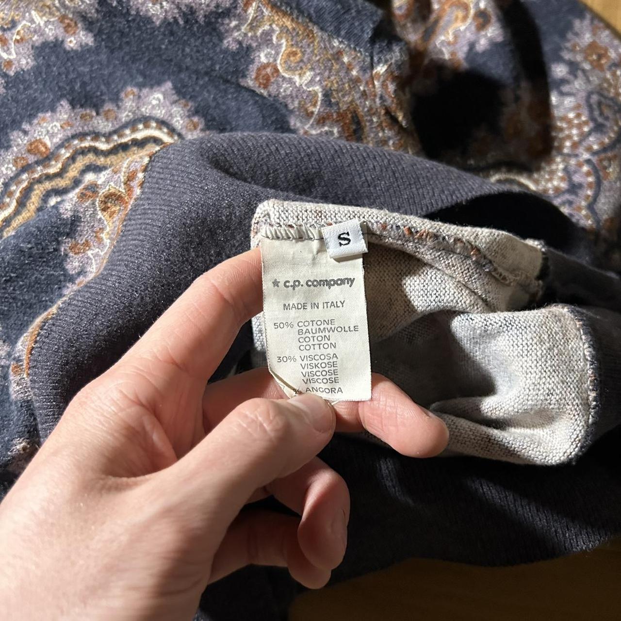 1980s CP Company Paisley Sweatshirt S