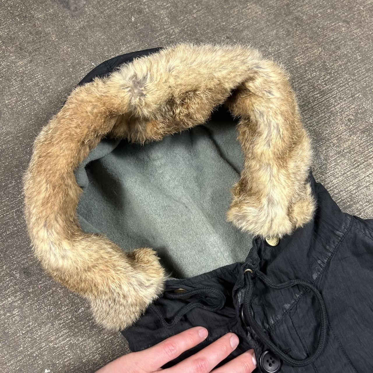 1993 CP Company Rubber Wool Jacket Black XL