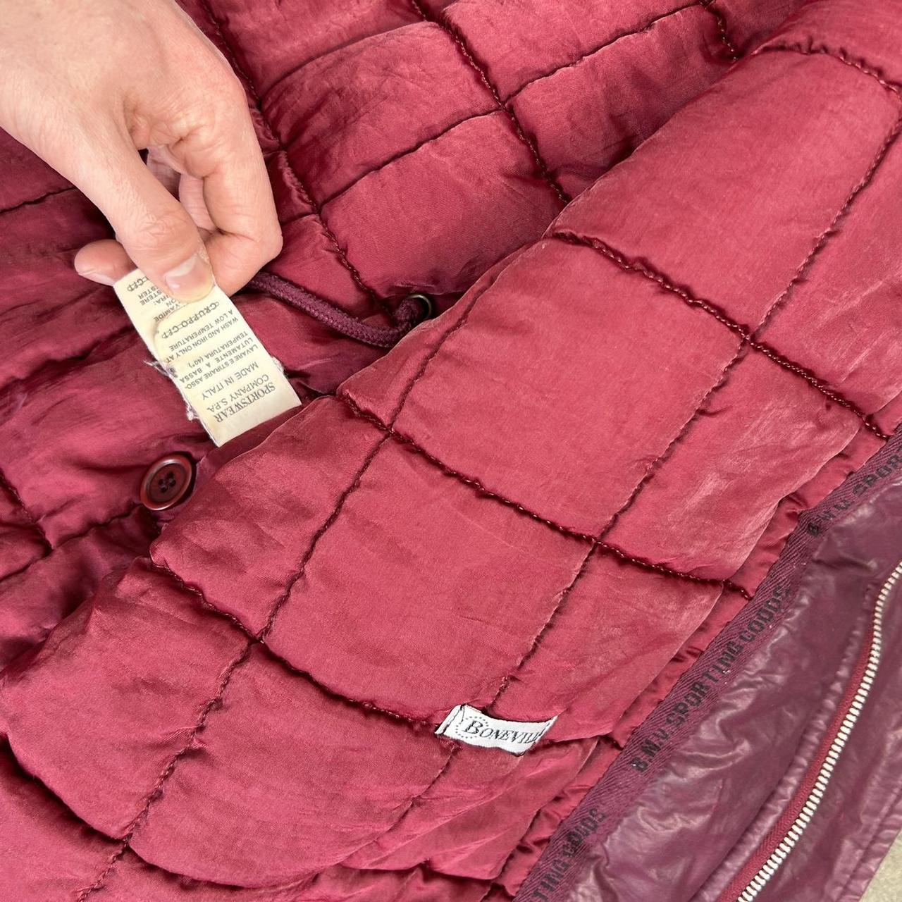 Vintage Boneville Hunting Jacket Burgundy XL
