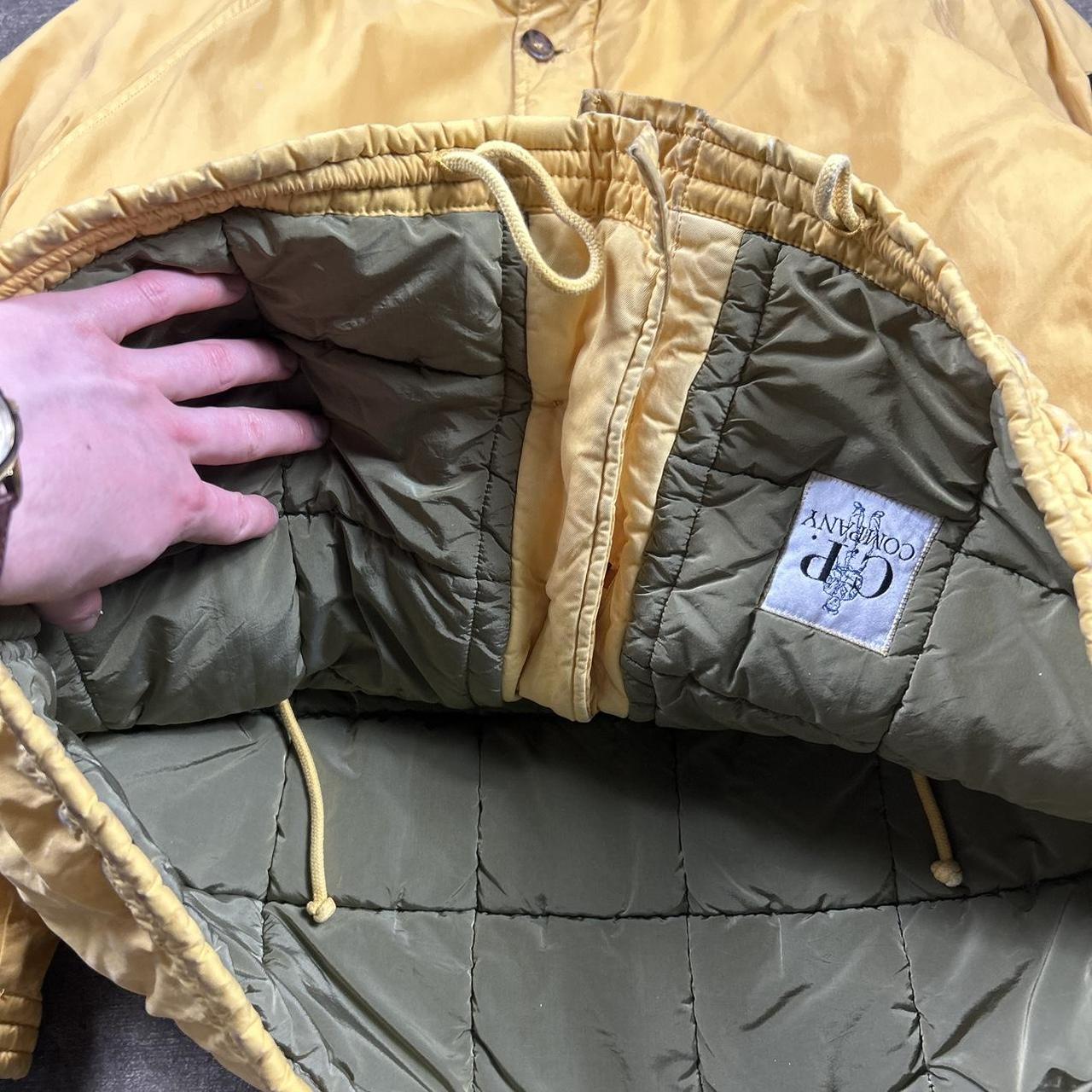 A/W 1998 CP Company Puffer Jacket Yellow L