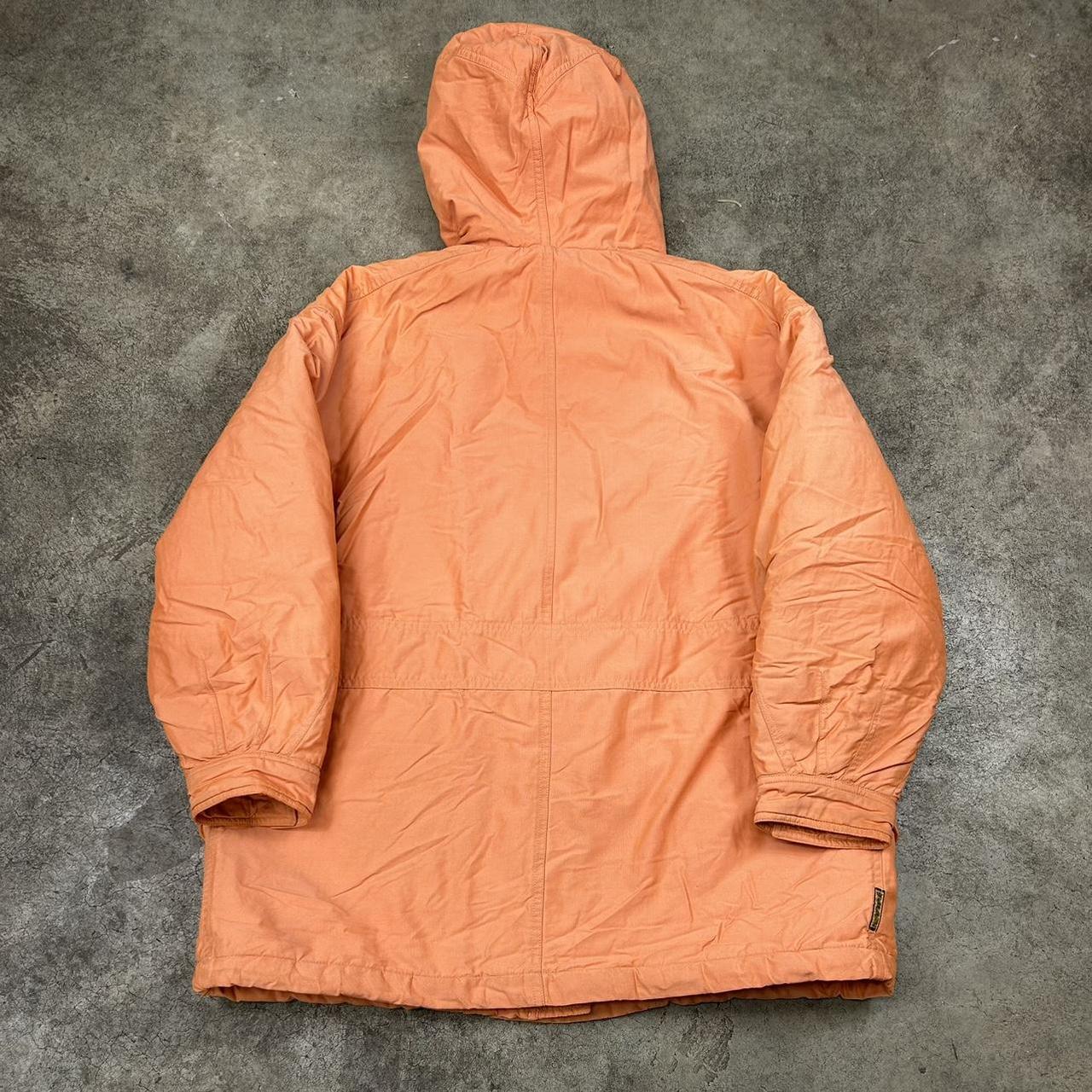 1990s Armani Quilted Jacket Orange L
