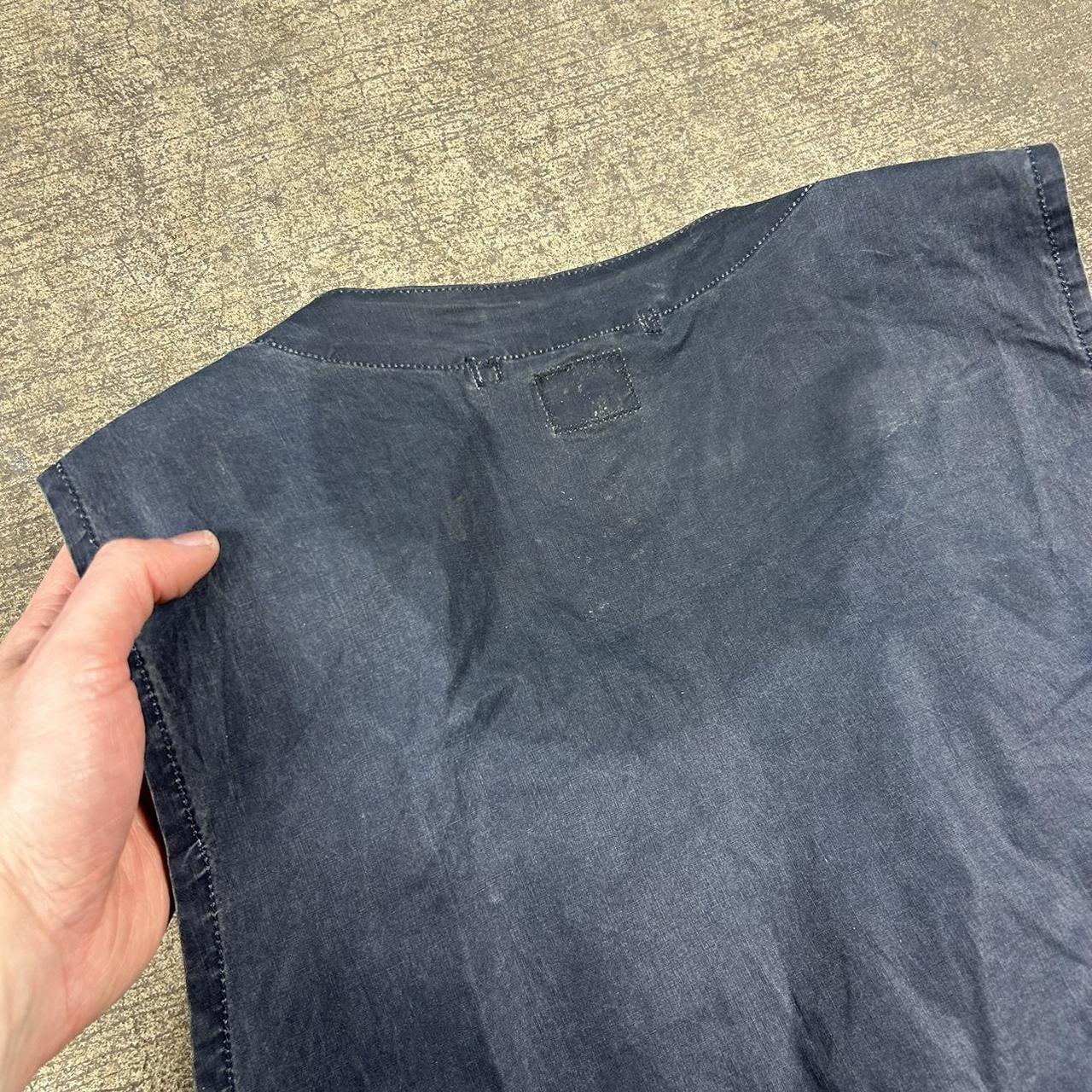 1994 CP Company Waxed Utility Vest Navy L