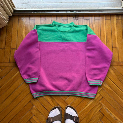 1980s Best Company Sweatshirt Pink L
