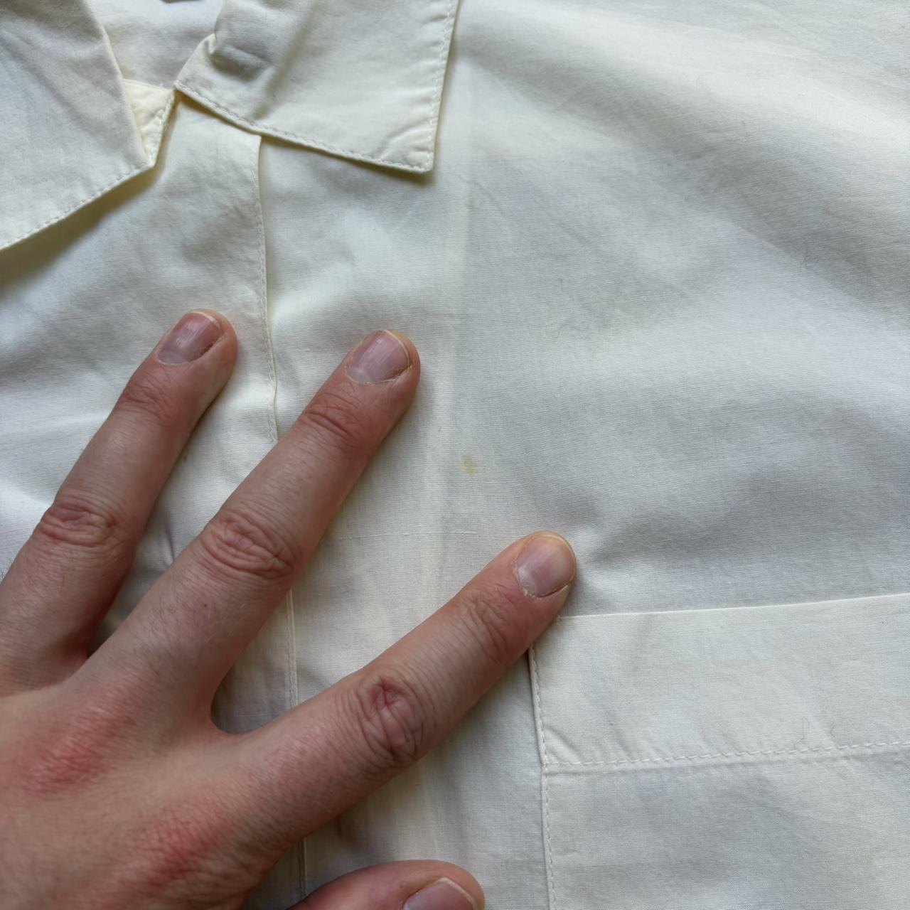 1990s Armani Jeans Strawberry Ice Shirt M