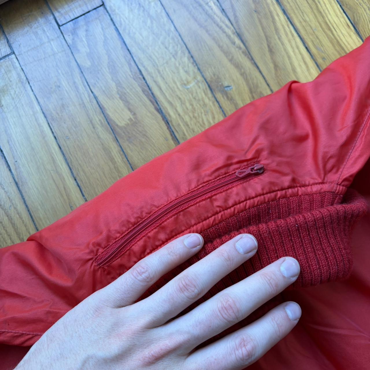 1980s Cerruti 1881 Pullover Jacket Red M